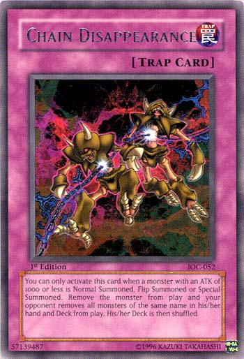 Chain Disappearance [IOC-052] Rare | Odin's Place