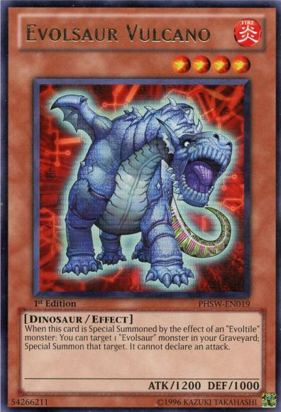 Evolsaur Vulcano [PHSW-EN019] Rare | Odin's Place