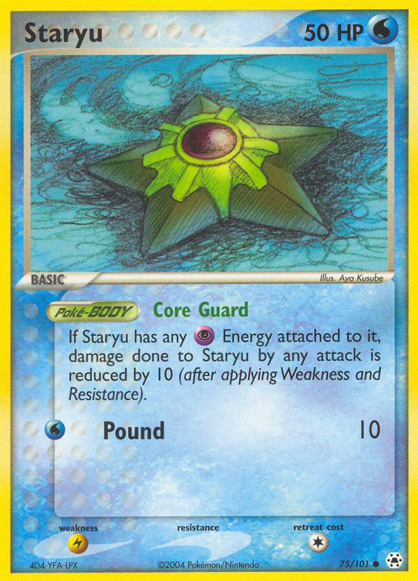 Staryu (75/101) [EX: Hidden Legends] | Odin's Place