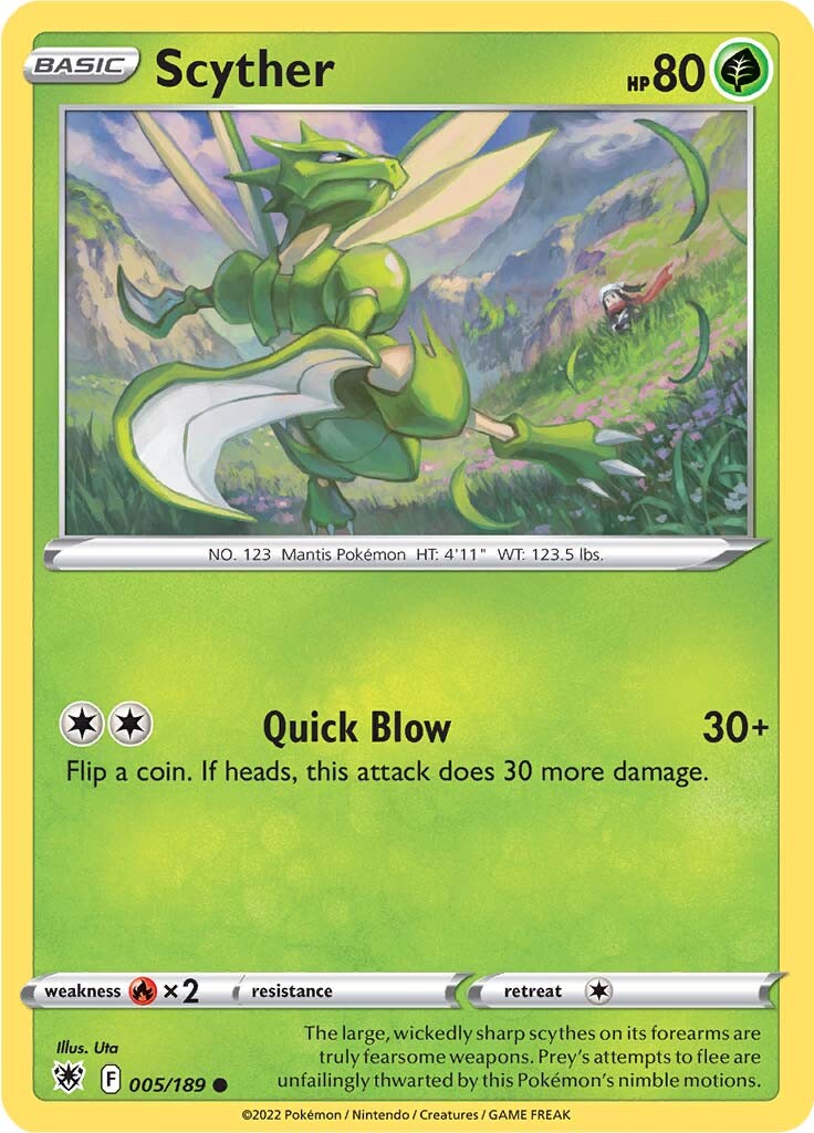 Scyther (005/189) [Sword & Shield: Astral Radiance] | Odin's Place