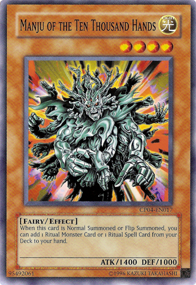 Manju of the Ten Thousand Hands [CP04-EN017] Common | Odin's Place