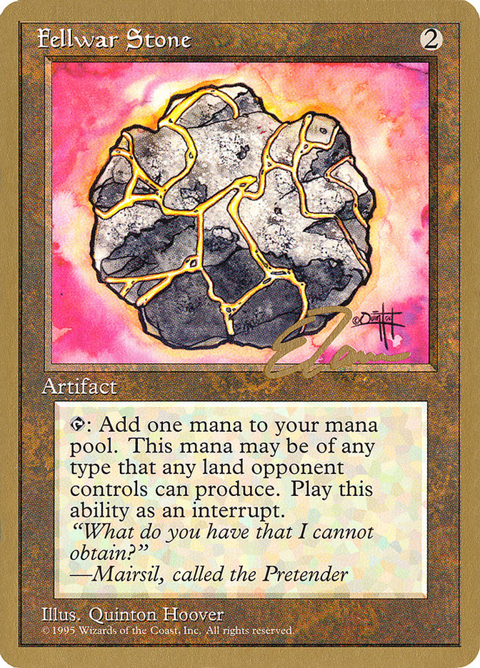 Fellwar Stone (Eric Tam) [Pro Tour Collector Set] | Odin's Place
