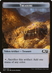 Soldier // Treasure Double-Sided Token [Core Set 2021 Tokens] | Odin's Place