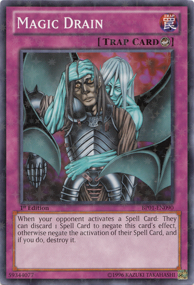 Magic Drain [BP01-EN090] Starfoil Rare | Odin's Place