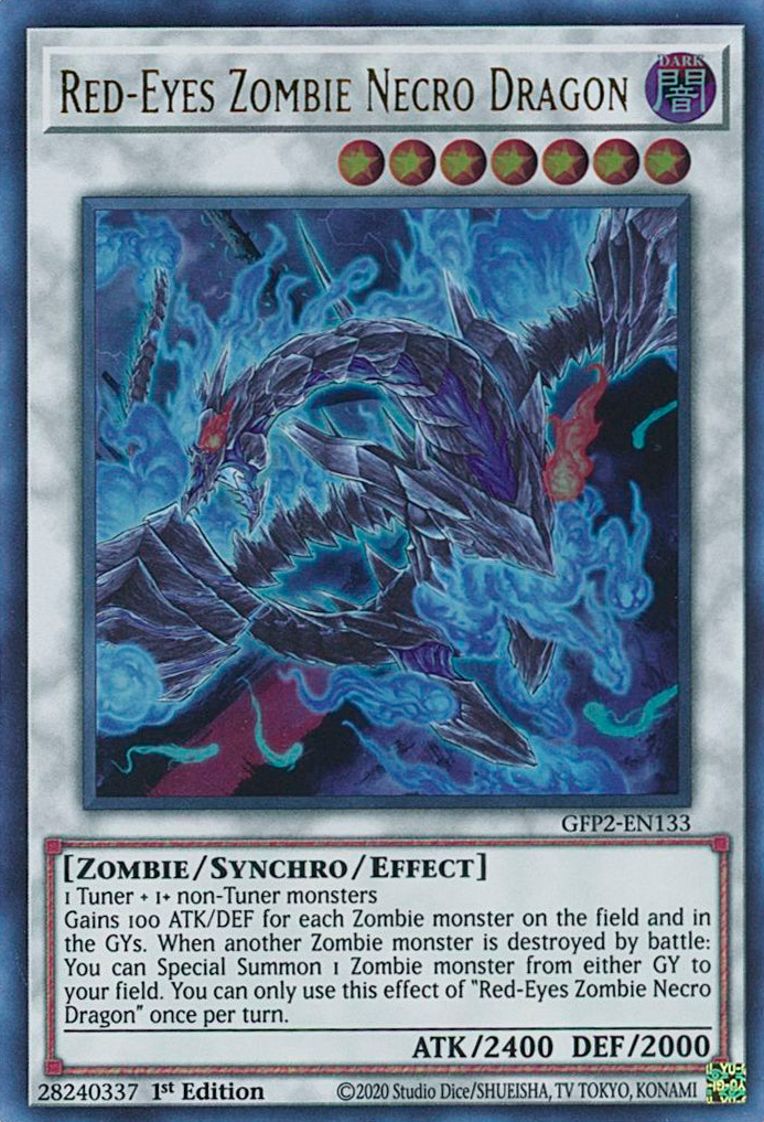 Red-Eyes Zombie Necro Dragon [GFP2-EN133] Ultra Rare | Odin's Place