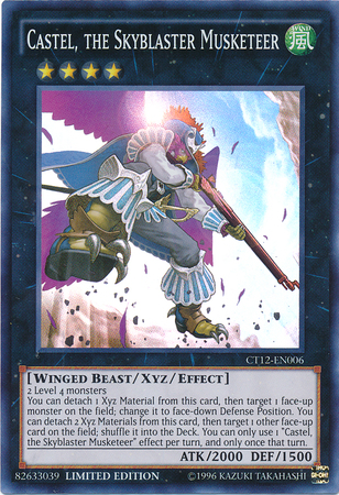 Castel, the Skyblaster Musketeer [CT12-EN006] Super Rare | Odin's Place
