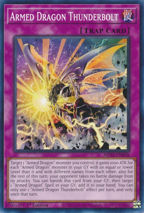 Armed Dragon Thunderbolt [MP22-EN038] Common | Odin's Place