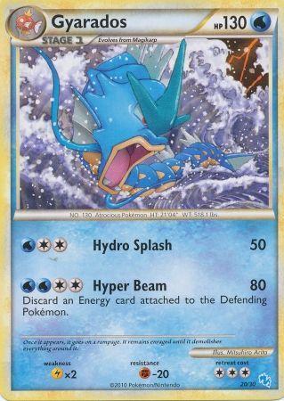Gyarados (20/30) [HeartGold & SoulSilver: Trainer Kit - Gyarados] | Odin's Place
