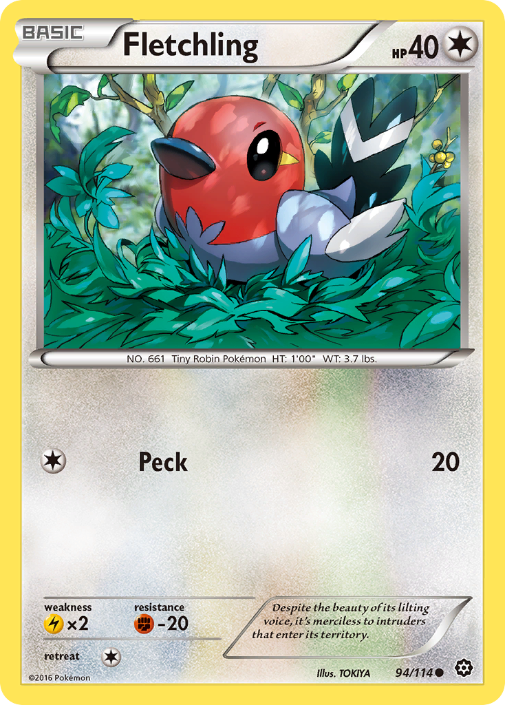 Fletchling (94/114) [XY: Steam Siege] | Odin's Place