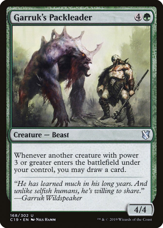 Garruk's Packleader [Commander 2019] | Odin's Place