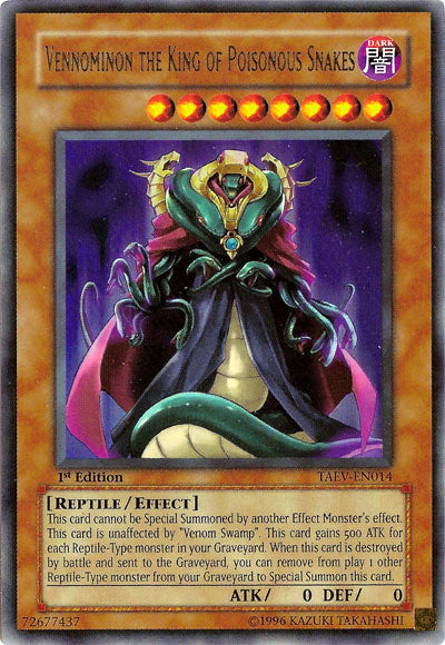 Vennominon the King of Poisonous Snakes [TAEV-EN014] Ultra Rare | Odin's Place