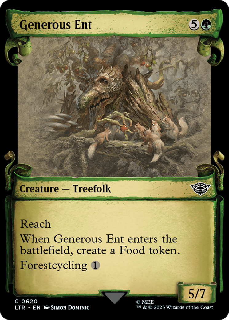 Generous Ent [The Lord of the Rings: Tales of Middle-Earth Showcase Scrolls] | Odin's Place
