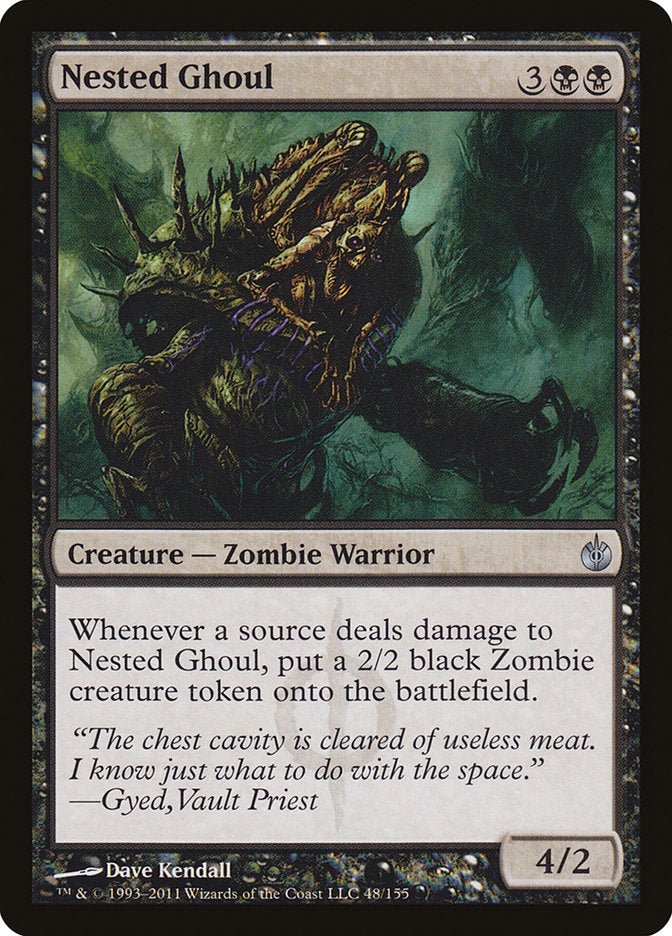 Nested Ghoul (48) [Mirrodin Besieged] | Odin's Place