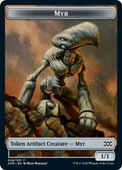 Myr (024) // Thopter (026) Double-Sided Token [Double Masters Tokens] | Odin's Place