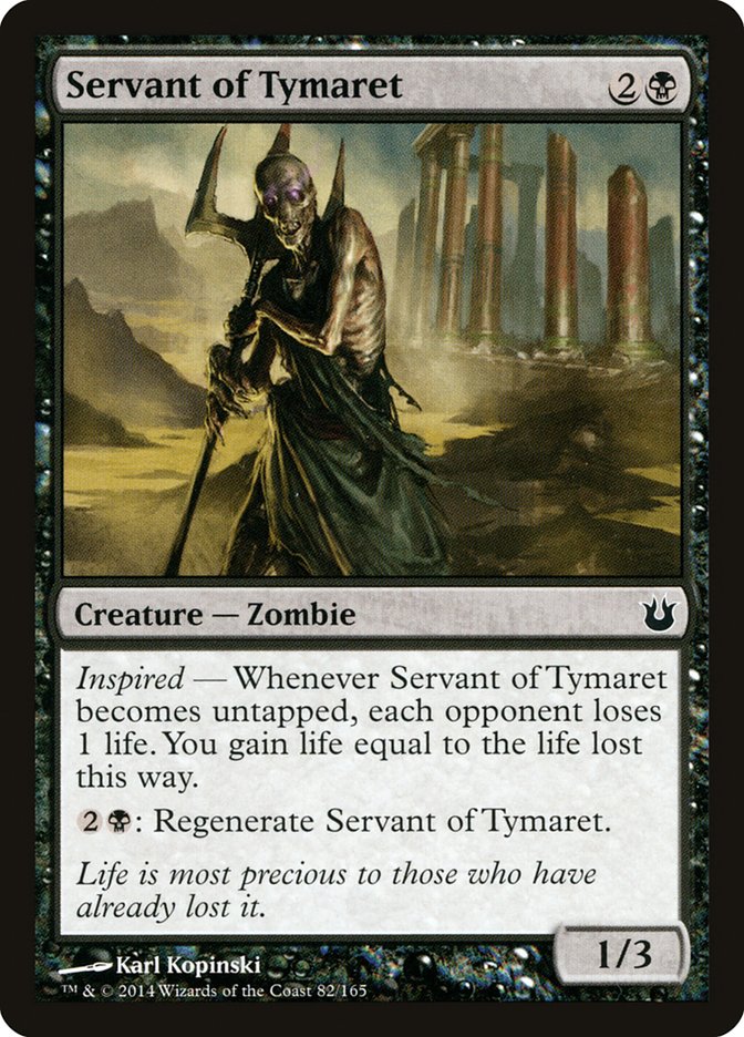 Servant of Tymaret (82) [Born of the Gods] | Odin's Place