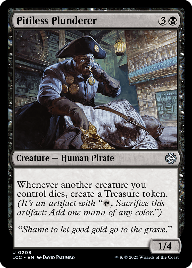 Pitiless Plunderer [The Lost Caverns of Ixalan Commander] | Odin's Place