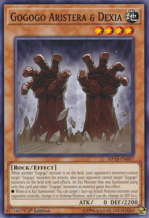 Gogogo Aristera & Dexia [MP18-EN097] Common | Odin's Place