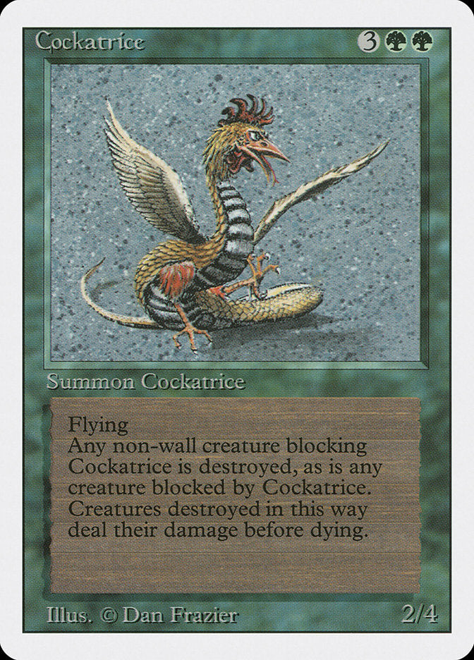 Cockatrice (189) [Revised Edition] | Odin's Place