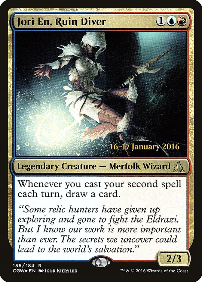 Jori En, Ruin Diver (155) [Oath of the Gatewatch Prerelease Promos] | Odin's Place