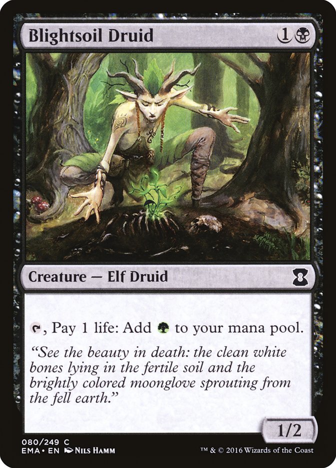 Blightsoil Druid (80) [Eternal Masters] | Odin's Place