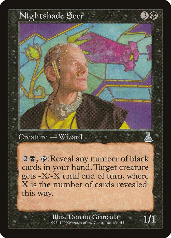 Nightshade Seer (63) [Urza's Destiny] | Odin's Place