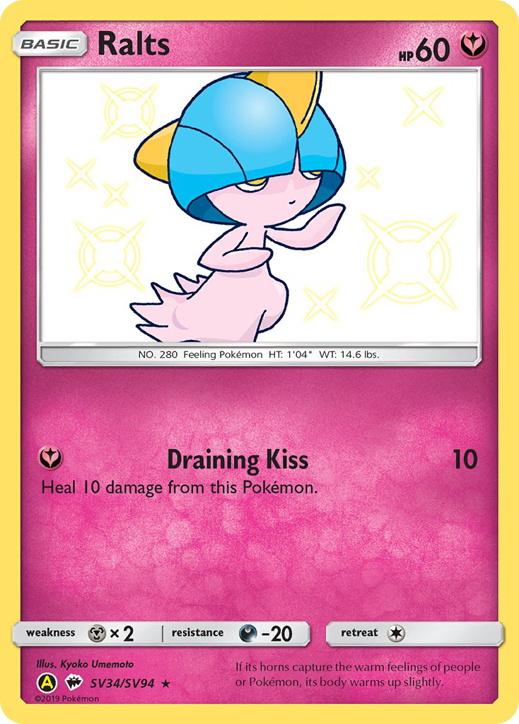 Ralts (SV34/SV94) [Sun & Moon: Hidden Fates - Shiny Vault] | Odin's Place