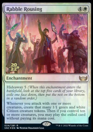 Rabble Rousing [Streets of New Capenna Prerelease Promos] | Odin's Place