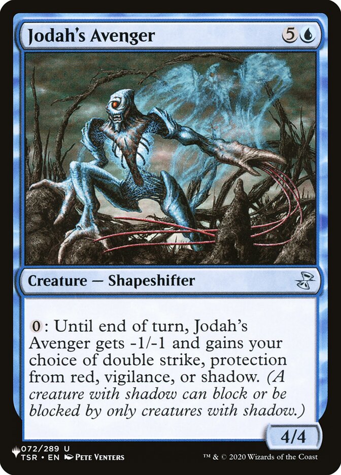 Jodah's Avenger [The List] | Odin's Place