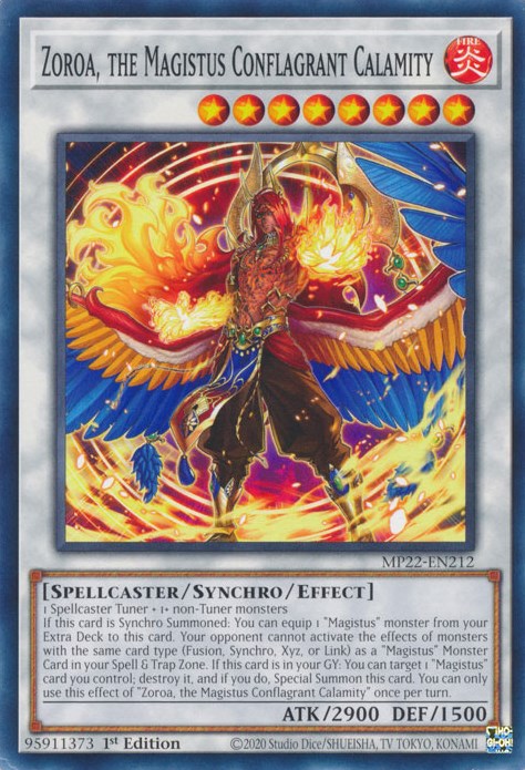 Zoroa, the Magistus Conflagrant Calamity [MP22-EN212] Common | Odin's Place