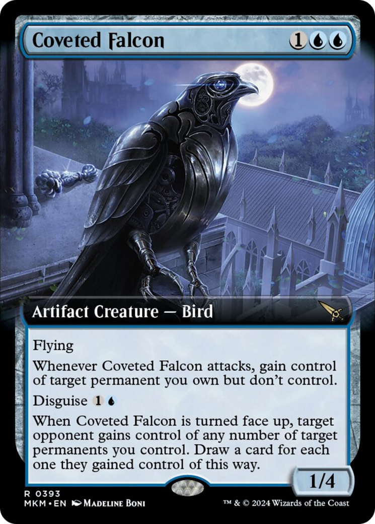 Coveted Falcon (Extended Art) [Murders at Karlov Manor] | Odin's Place