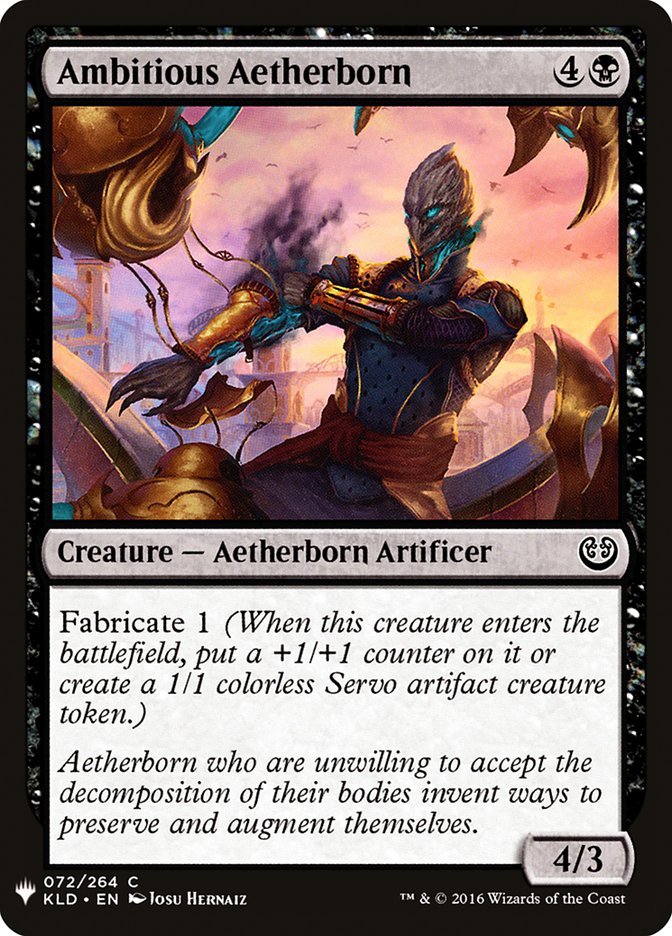 Ambitious Aetherborn [Mystery Booster] | Odin's Place