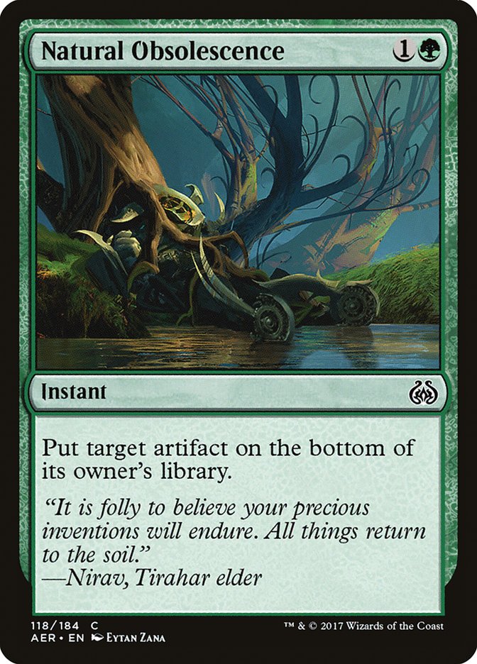 Natural Obsolescence (118) [Aether Revolt] | Odin's Place