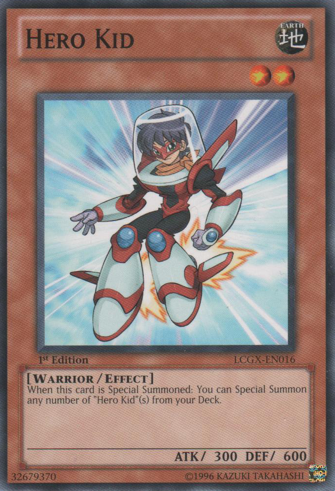 Hero Kid [LCGX-EN016] Common | Odin's Place