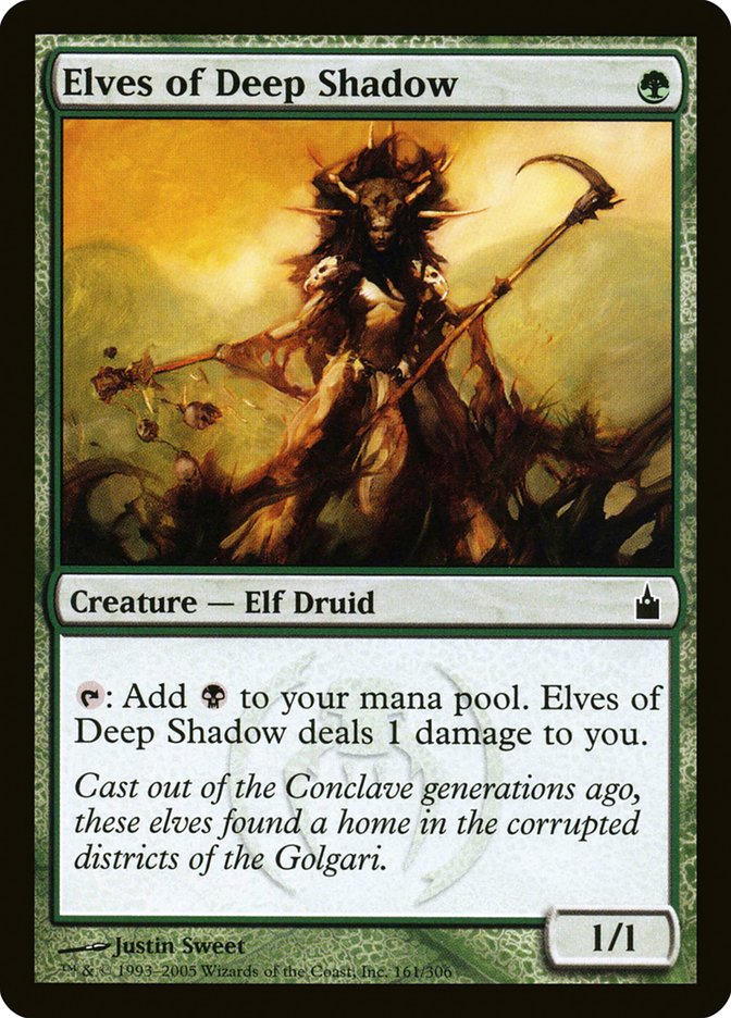 Elves of Deep Shadow (161) [Ravnica: City of Guilds] | Odin's Place