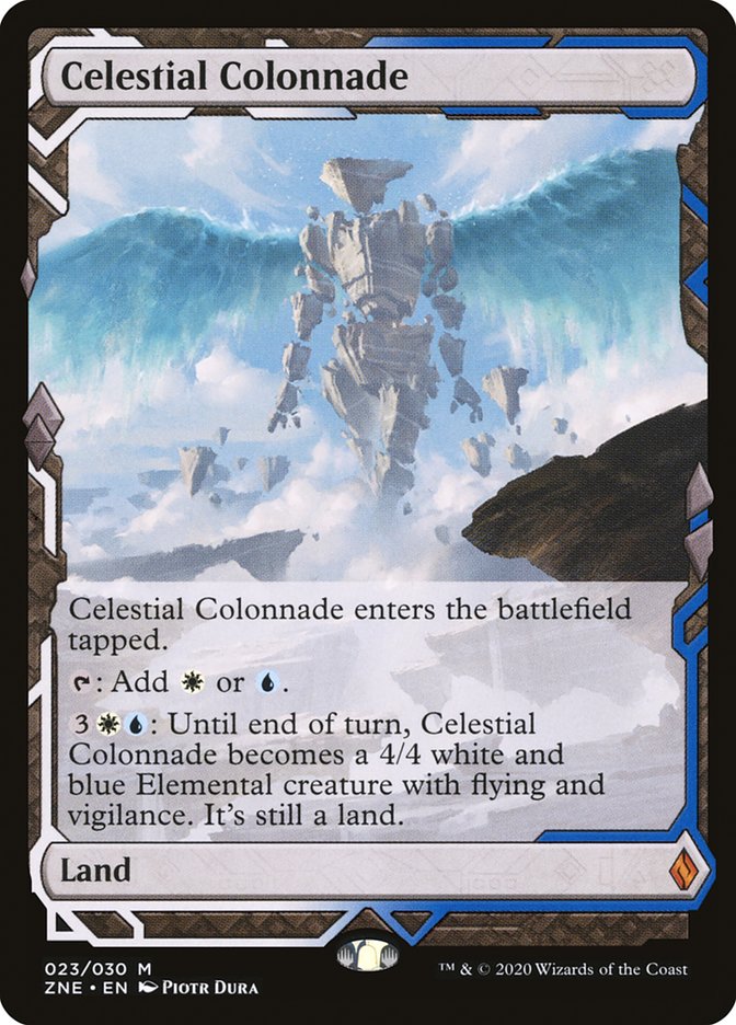 Celestial Colonnade (Expeditions) [Zendikar Rising Expeditions] | Odin's Place