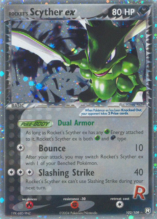 Rocket's Scyther ex (102/109) [EX: Team Rocket Returns] | Odin's Place