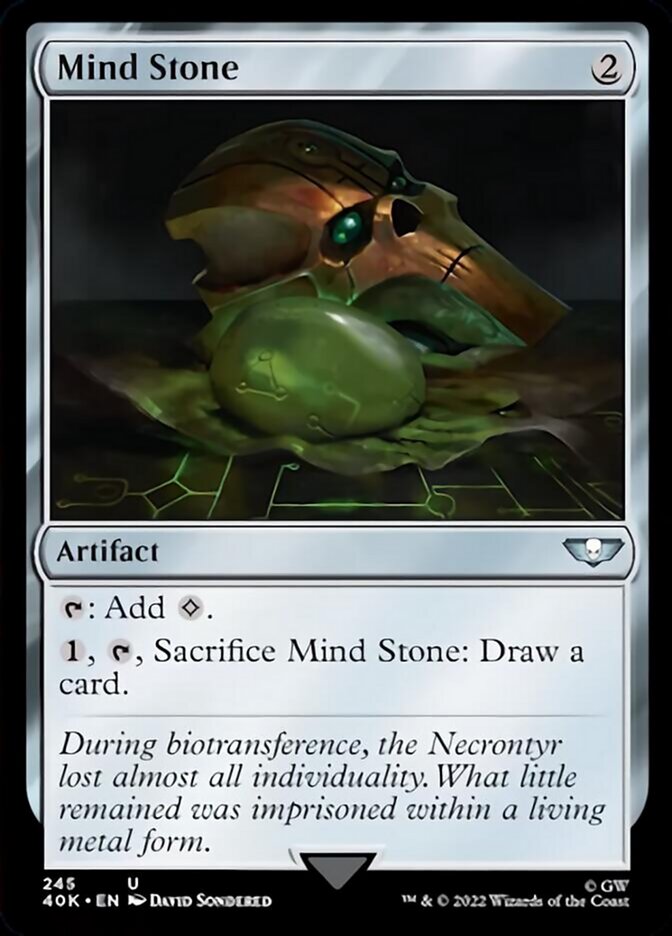 Mind Stone (245) (Surge Foil) [Warhammer 40,000] | Odin's Place