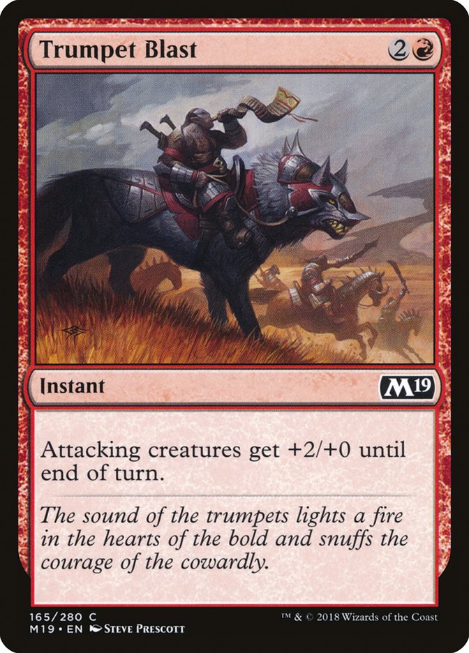 Trumpet Blast (165) [Core Set 2019] | Odin's Place
