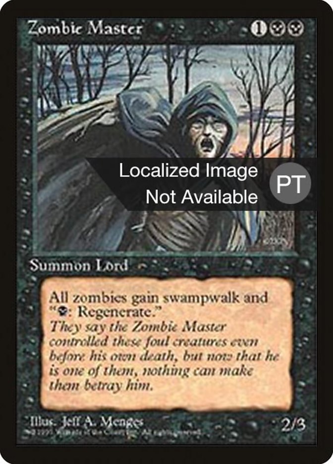 Zombie Master [Fourth Edition (Foreign Black Border)] | Odin's Place