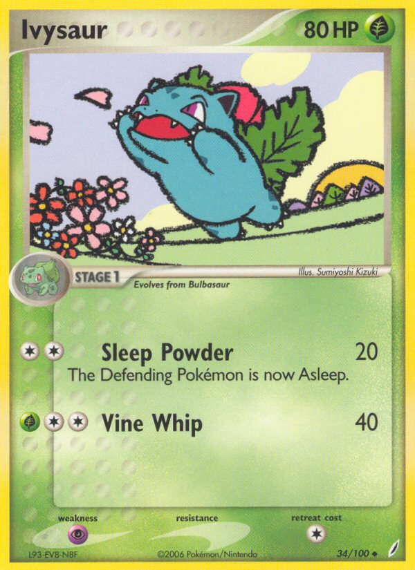 Ivysaur (34/100) [EX: Crystal Guardians] | Odin's Place