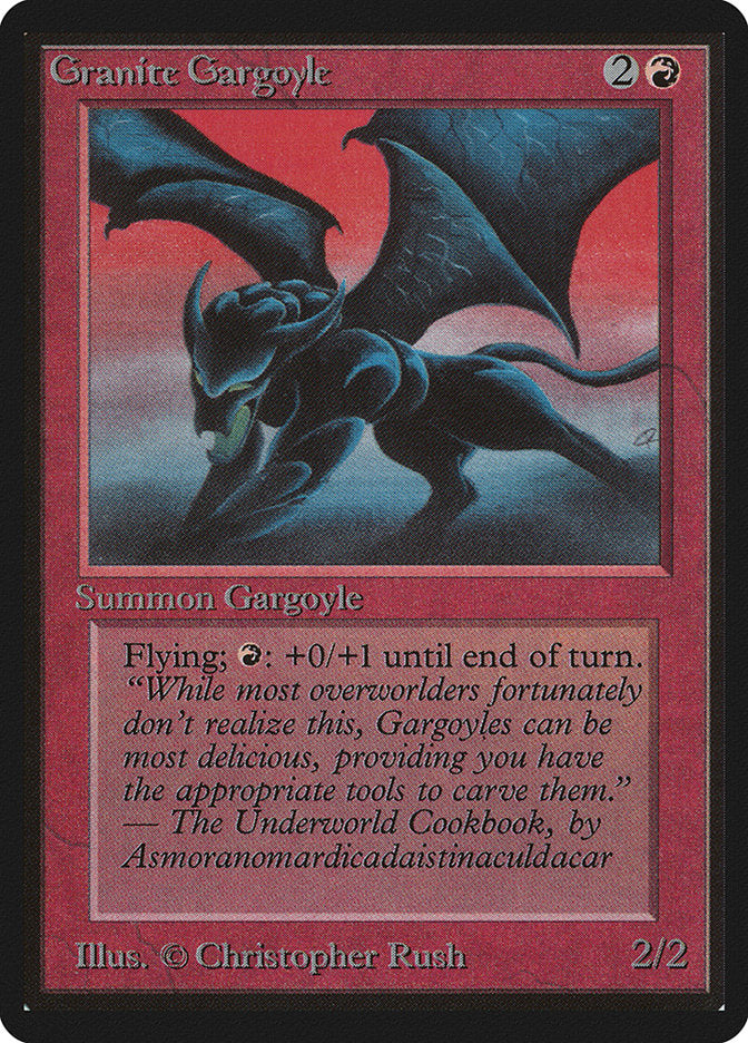 Granite Gargoyle (156) [Beta Edition] | Odin's Place