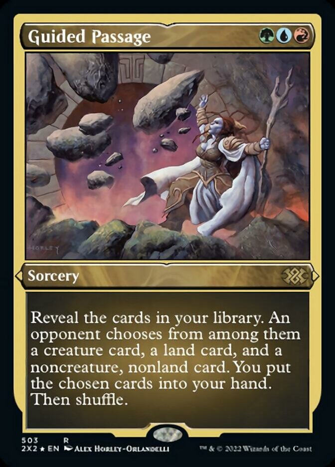 Guided Passage (Foil Etched) [Double Masters 2022] | Odin's Place