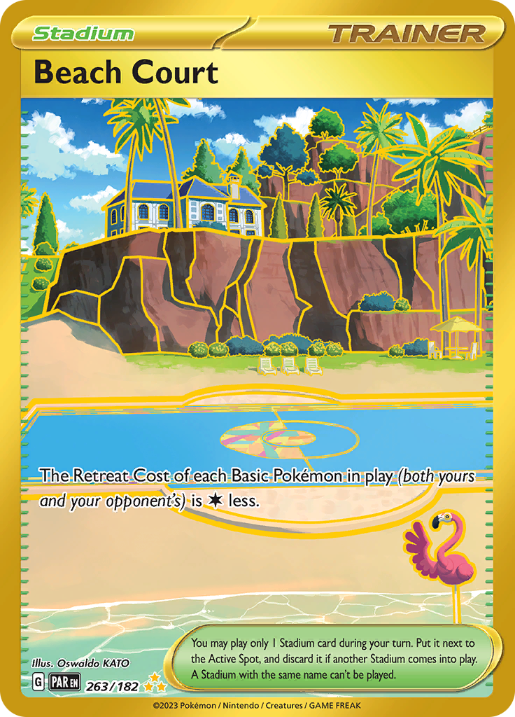 Beach Court (263/182) [Scarlet & Violet: Paradox Rift] | Odin's Place