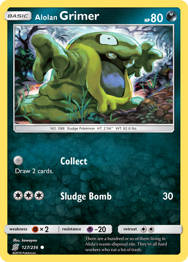 Alolan Grimer (127/236) [Sun & Moon: Unified Minds] | Odin's Place