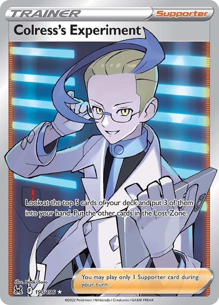 Colress's Experiment (190/196) [Sword & Shield: Lost Origin] | Odin's Place