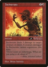 Incinerate (39847) (Oversized) [Oversize Cards] | Odin's Place