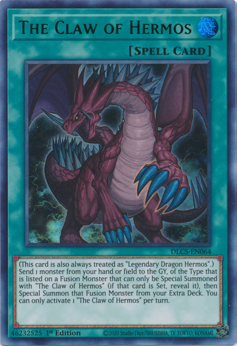 The Claw of Hermos (Green) [DLCS-EN064] Ultra Rare | Odin's Place