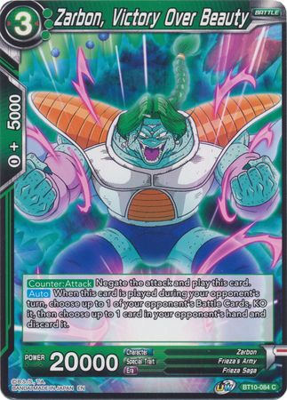 Zarbon, Victory Over Beauty (BT10-084) [Rise of the Unison Warrior] | Odin's Place