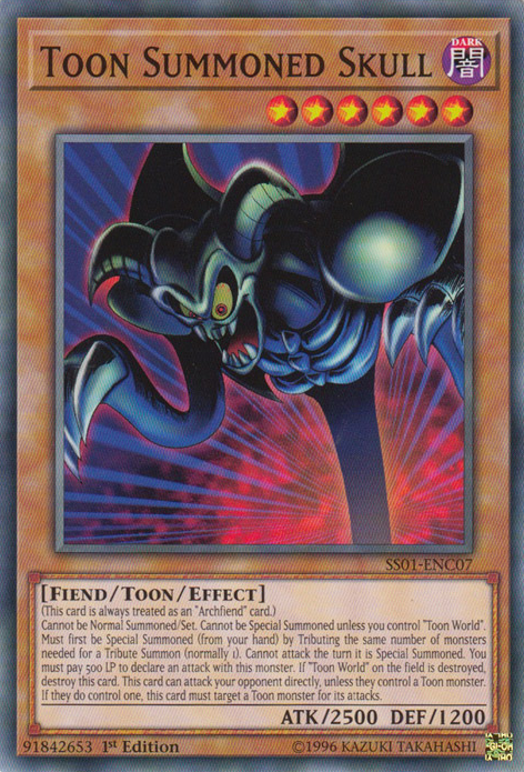 Toon Summoned Skull [SS01-ENC07] Common | Odin's Place