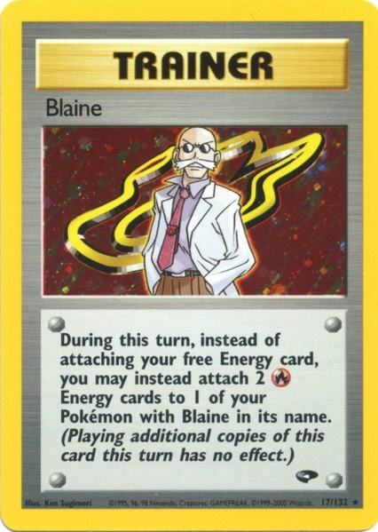 Blaine (17/132) [Gym Challenge Unlimited] | Odin's Place